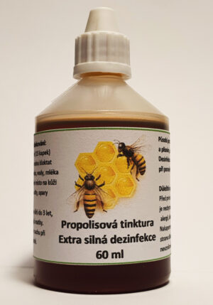 Propolisová tinktúra - Extra silná dezinfekcia (60 ml)