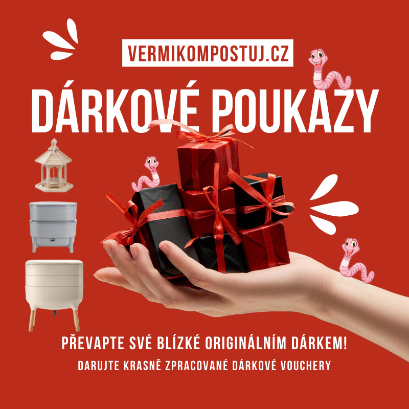 Dárkový poukaz - Vermikompostuj.cz