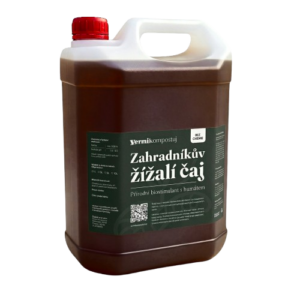 Zahradníkův žížalí čaj s humátem – 5 litrů